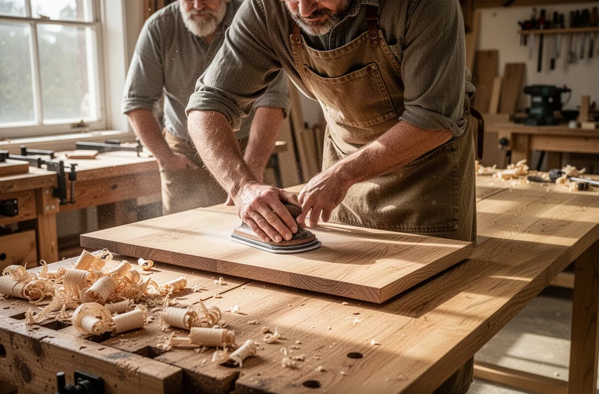 Solid Wood Dining Table Restoration